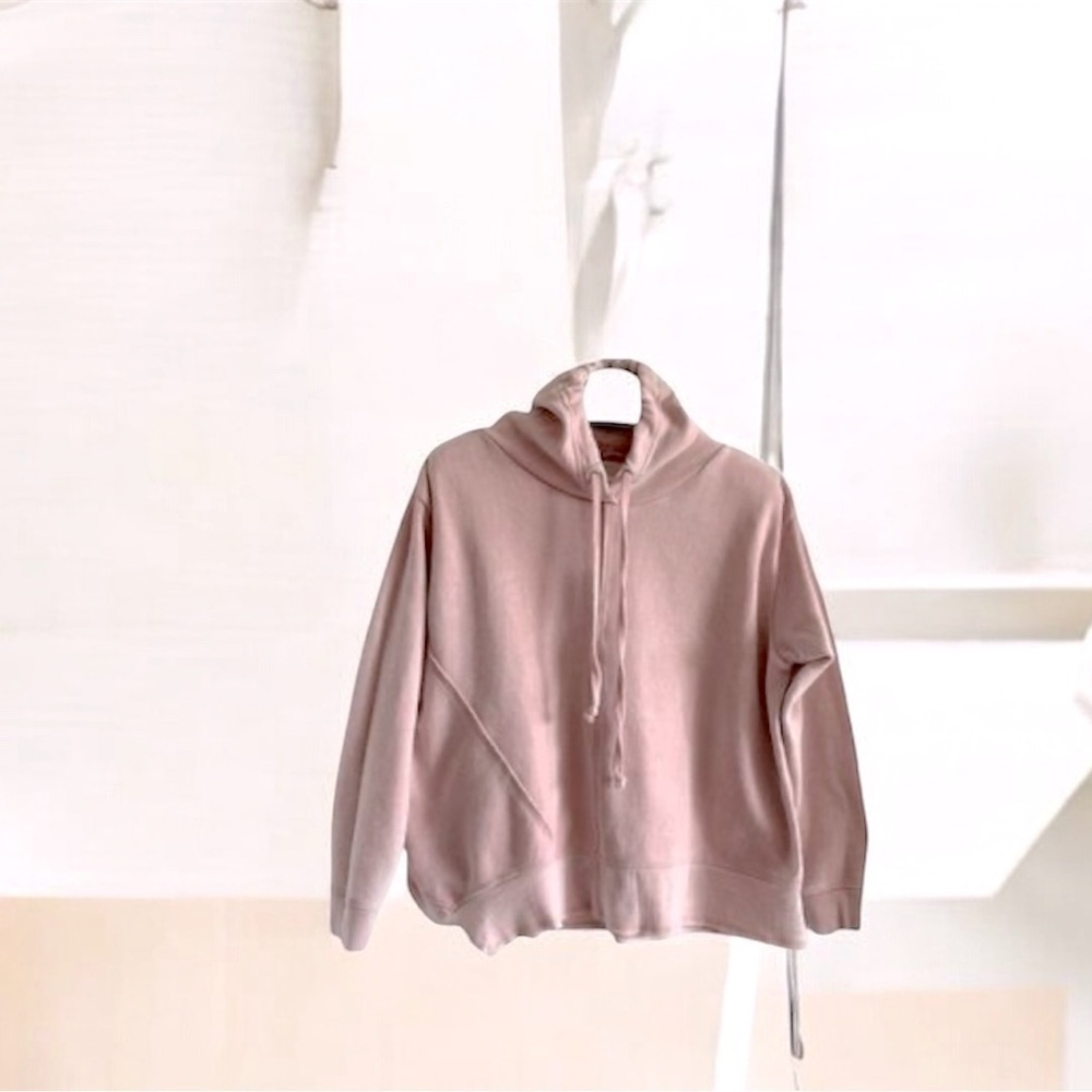 Ocean Drive Medium Blush Hoodie $56